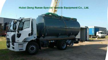 China Hydrochloric Acid transport Chemical Tanker Truck 15000L ~16000L Capacity supplier