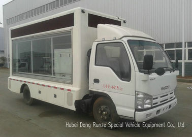 China ISUZU Mobile LED Billboard Truck With Scrolling Light Box For Sales Promotion AD supplier