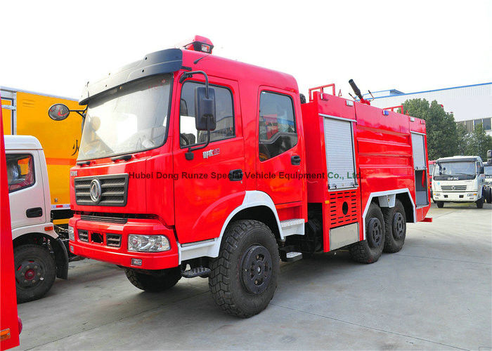 Dongfeng Awd 6x6 Off Road Fire Fighting Truck With Frame Structure Type