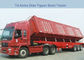 Side Tipper Trailer -  Heavy Duty Dumper Semi Trailer Truck for Sand - Mine Transport 3 Axles 50  -60T supplier