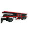 Flatbe  Container Transport Trailer Chassis 40 ton ,60ton, supplier