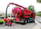 Industrial 16 Cbm Combination Jetting Vacuum Truck / Sewer Cleaning Vehicles supplier