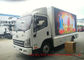 FAW Digital Mobile LED Billboard Truck Three Side For Road Show / Live Broadcasting supplier