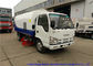 ISUZU 600P Airport Runway Street Sweeper Vehicle With Cleaning Brushes Water Spraying supplier