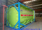 Fluoboric Acid Transport Tank Container 20FT , ISO Bulk Container For Shipping supplier