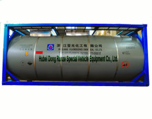 20FT Ahf Tank Container 22t6 (Anhydrous Hydrogen Fluoride ISOTank) for Road Transport Un1052