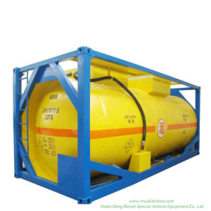 20FT Pressure Tank Container for Liquid Ammonia Un1005 Liquid Nh3 (IsoTank Ammonia, anhydrous) Road Transport