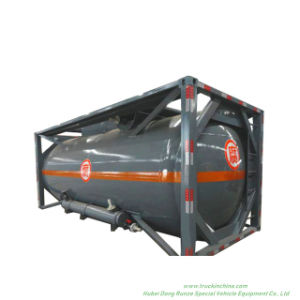 Hydrochloric Acid Tank (ISO 20Feet Container Frame) 22kl HCl Un1789 Max 35% Corrosive