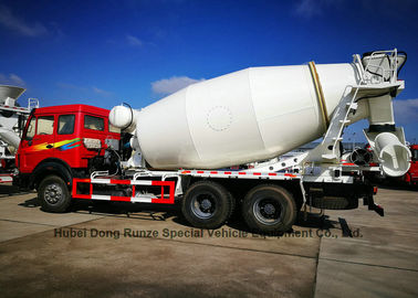 China Beiben 2534 RHD / LHD Concrete Mixer Truck EURO 3/5 Heavy Duty 10-12m3 supplier