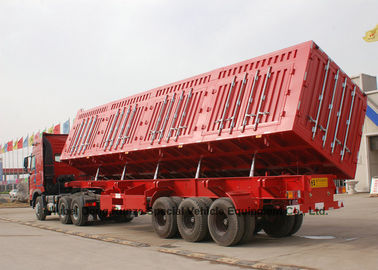 China Side Tipper Trailer -  Heavy Duty Dumper Semi Trailer Truck for Sand - Mine Transport 3 Axles 50  -60T supplier