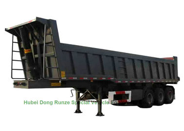 China Heavy Duty Dumper Semi Trailer Truck for Sand - Mine Transport   3-Axles Rear Tipper Semi Trailer 45  - 60T supplier