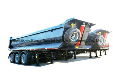China Heavy Duty Dumper Semi Trailer Truck for 3 Axles U shape Hydraulic dump Tipper Trailer 45 - 50 Ton supplier
