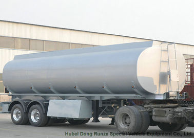China 2 Axles Stainless Stee Water Tank Semi Trailer For Health Water Transport  30T- 35Ton supplier