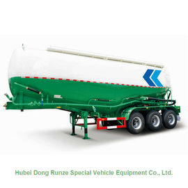 China 3 Axle V Shape Steel Bulk Cement Tanker Trailer With 40000 Liters Capacity supplier