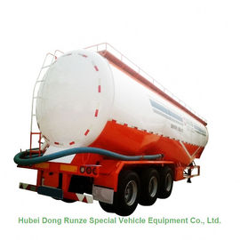 China Tri Axle Steel Tank Semi Trailer For Dry Bulk Cement Delivery 80Ton 65000L supplier