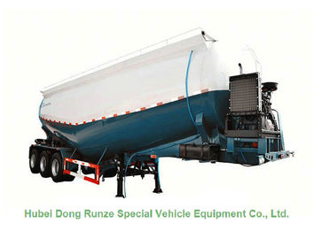 China Tri Axle Tank Semi Trailer For Cement Bulk Powder Carry High Loading Capacity supplier