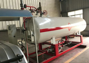 China Skid Mounted LPG Gas Filling Station with Mobile Refilling LPG Scales for LPG Bottle supplier