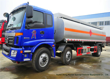 China FOTON Auman Stainless Steel Oil Tanker Truck For Diesel Oil / Crude Oil Transport supplier