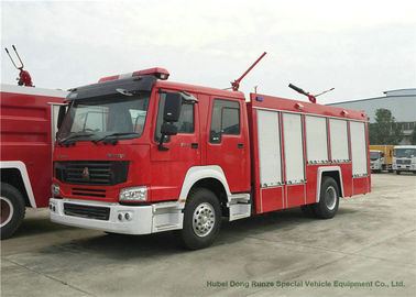 China Howo 4x2 Fire Fighting Truck with 1000 Liter Dry Powder Max Speed 102km/h supplier