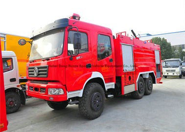 China Dongfeng AWD 6x6 Off Road Fire Fighting Truck With Frame Structure Type supplier