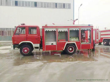 China Dongfeng Fast Fire Brigade Truck , Fire Rescue Vehicles With 170HP/125kw Engine supplier