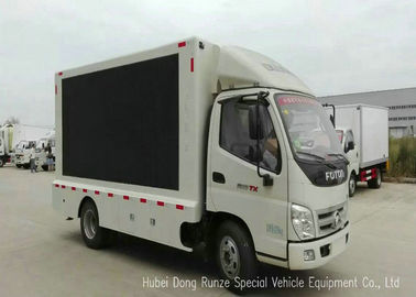 China FOTON 4X2 Outdoor LED Display Advertising Truck P6 / P8 / P10 / P12 Available supplier