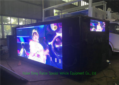 China Waterproof LED Lighted Box LED Video Display Screen For Mobile LED Truck supplier