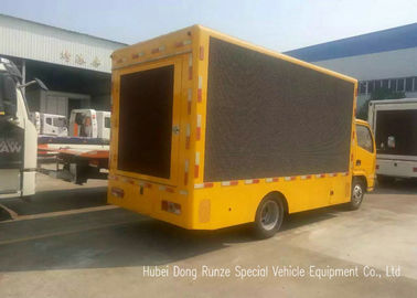 China Customized Mobile Led Advertising Vehicle With Billboard TV Display 4600 X 2080mm supplier