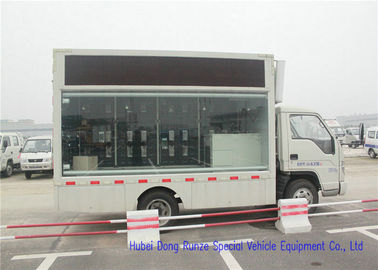 China Forland OMDM Mobile LED Advertising Vehicle , P6 P8 P10 LED Display Truck supplier
