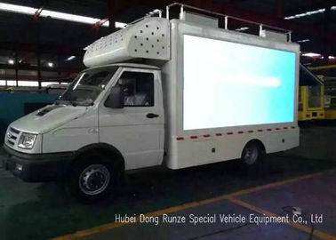 China IVECO P10 Full Color Screen LED Video Truck With Digital LED Billboard Box supplier