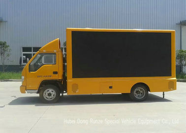 China Forland Mobile LED Billboard Truck With 3 Side LED Screen For Advertising Display supplier