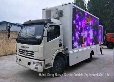 China Outdoor DFAC Mobile LED Billboard Truck For Promotion Advertising , Road Show supplier