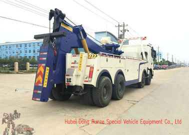 China Beiben Heavy Duty Rotator Wrecker Tow Truck , 30-40 Ton Heavy Wrecker Trucks supplier