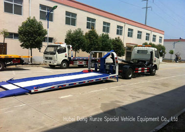 China JAC Tilt Deck Flat Bed Recovery Truck , Rollback Light Duty Wrecker supplier