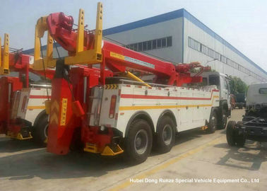 China SHACMAN F3000 40Ton Wrecker Tow Truck , Heavy Duty Recovery Trucks supplier