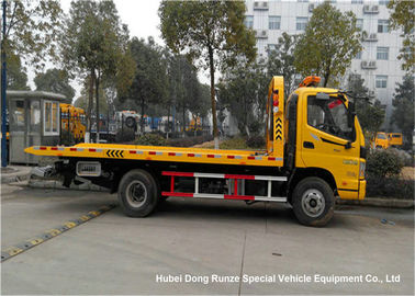 China FOTON AUMARK 4 Ton Flat Bed Breakdown Recovery Truck Road Wrecker supplier