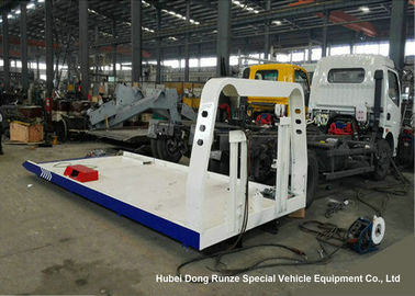 China Custom Steel Flatbed Truck Bodies , Car Carrier Wrecker Upper Body supplier