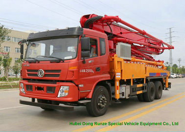 China  DFAC King Run35m -38m Truck Mounted  Concrete Boom Pump Truck Euro 5 supplier