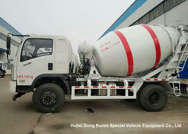 China Dongfeng 2 Axle Ready Mix Concrete Truck / Mobile Cement Mixer Trucks 4cbm supplier