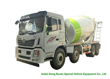 China HOMAN 8x4 12 Cubic Concrete Agitator Truck , Concrete Mixing Transportation Truck supplier