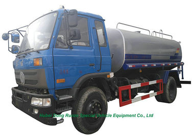 China 10 Ton  Stainless Steel Clean Drinking Water Tank  Truck With  Water  Pump Sprinkler For  Water Delivery and Spray supplier