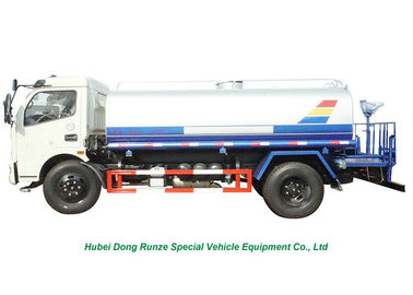 China Truck Mounted Stainless Steel Water Tank 6M3  With Water  Pump Sprinkler For  Water Delivery and Spray LHD/RHD supplier