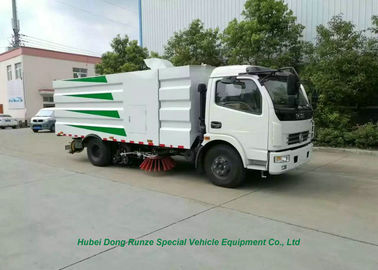 China DFAC 5000L Dustbin Road Sweeper Truck for Street Cleaning With 2cbm Washing Water supplier