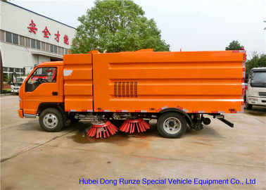 China FORLAND Vacuum Broom Road Sweeper Truck / Small Mobile Street Sweeper supplier
