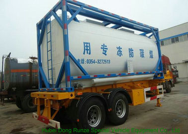 China High Strength ISO Tank Container For Ethylene Glycol , ISO Bulk Liquid Container supplier
