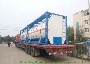 China BDP Heating Insulated ISO Tank Container Stanless Steel 20FT For Bisphenol-A Bis supplier