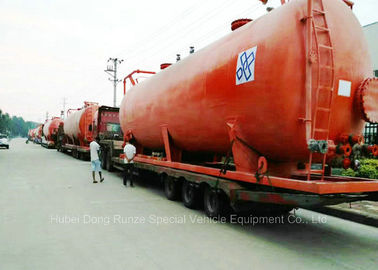 China 80000Liters Hydrochloric Acid Storage Tank Skid Mounted For Storage / Transport supplier