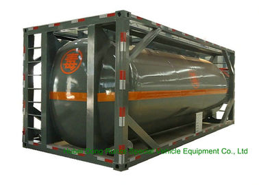 China 316 Stainless Steel ISO Tank Container 20 FT For Hazardous Liquids Road transport supplier