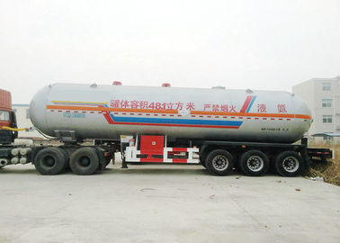China Tri Axles Tank Semi Trailer For 40000L- 48000L Liquid Ammonia Transport supplier