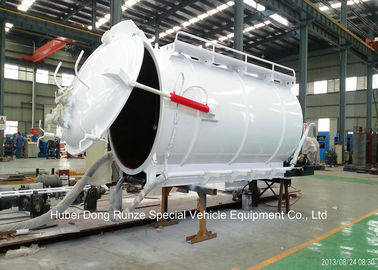 China Customized Cabon Steel Vaccum Tank Body For Vaccum Sewage Truck 4 - 20 M3 supplier